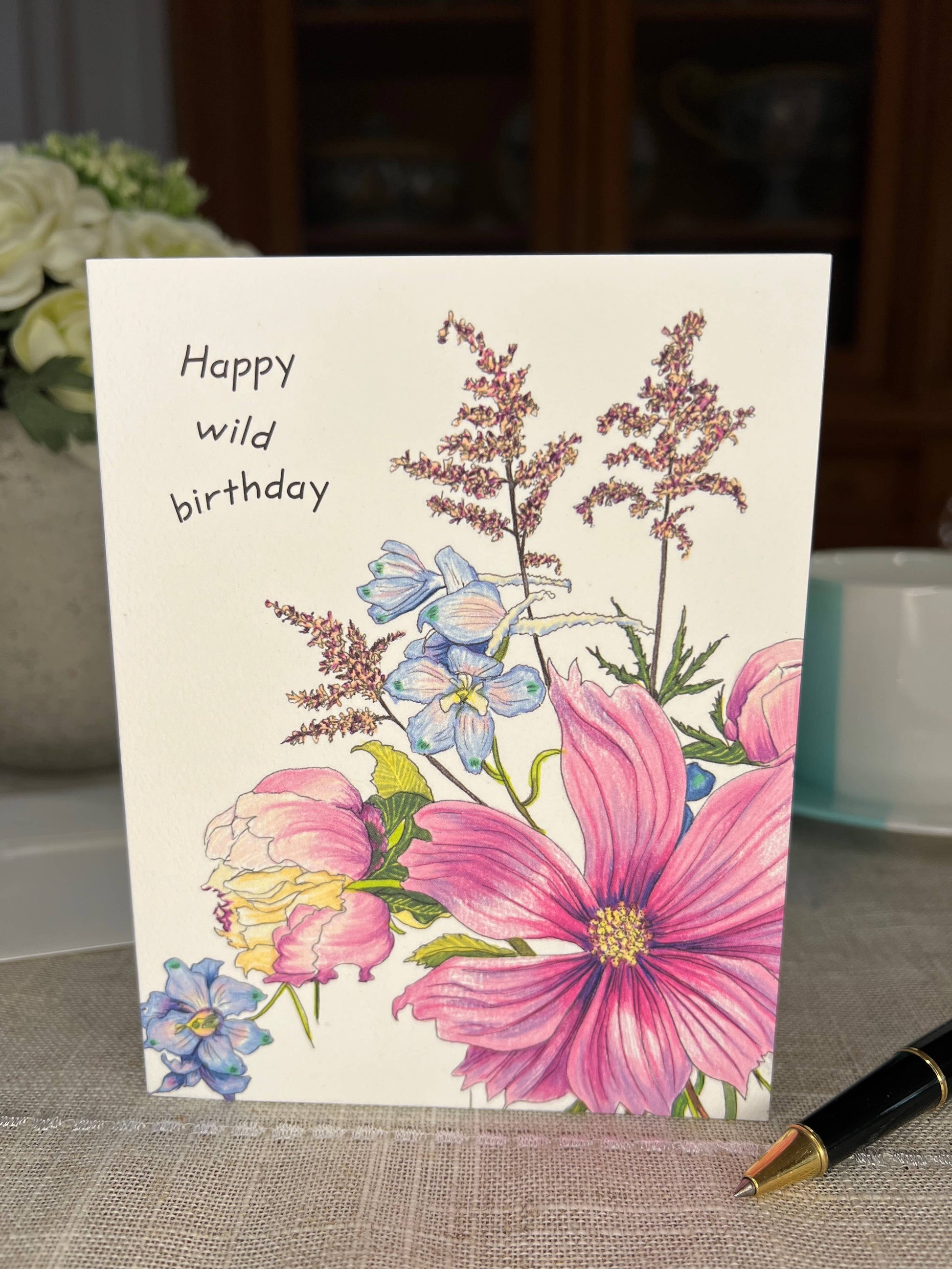 Card - Happy Wild Birthday - 5.5-in - Mellow Monkey