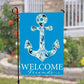 Anchor Design Double-Sided Garden Flag - Mellow Monkey