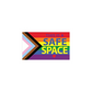 Daniel Quasar Safe Space Rainbow Flag Decal - Mellow Monkey