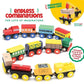 Wooden Train - Set of 12 Pieces