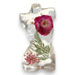 Lady Body Figure - Pressed Flowers - Pink - Mellow Monkey