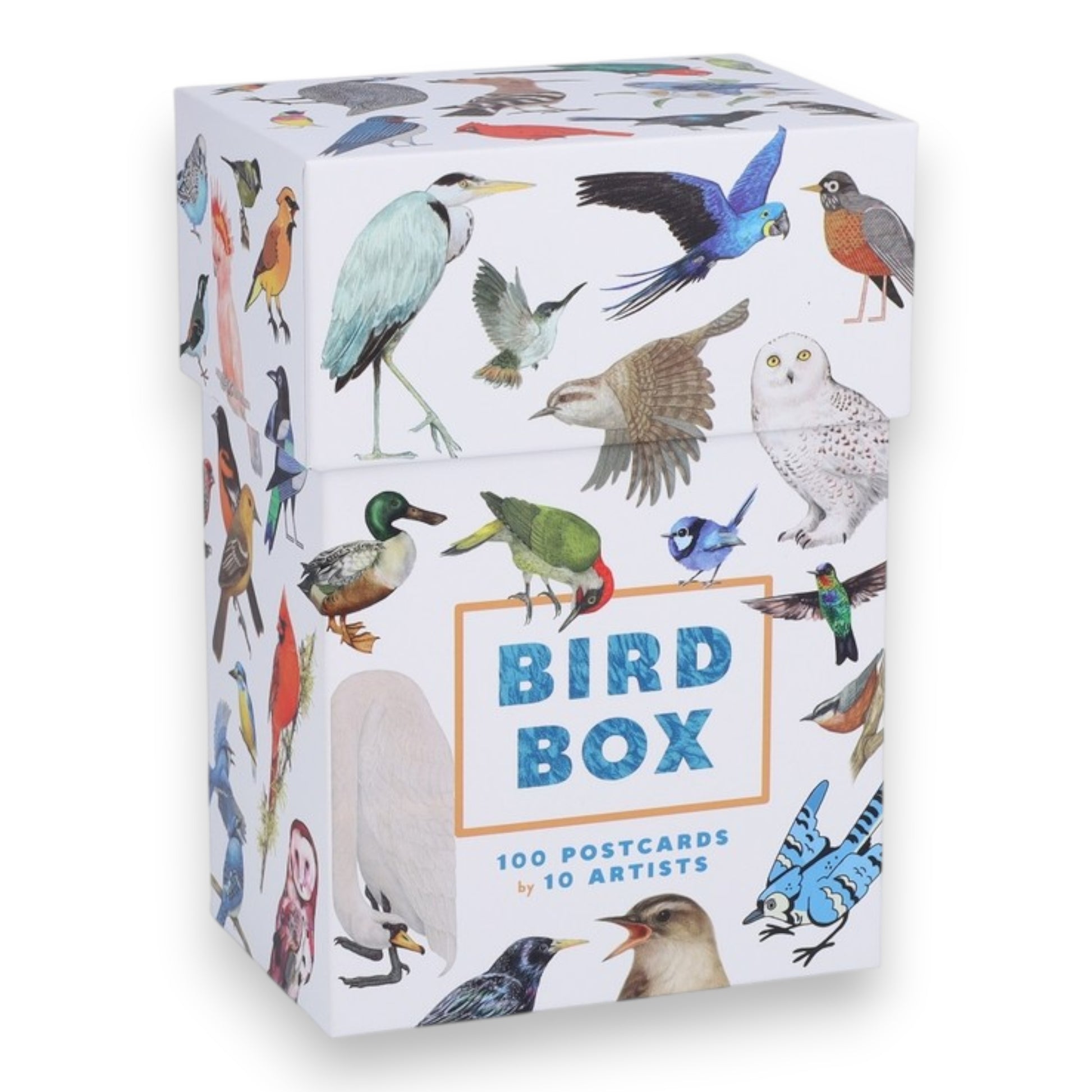 Bird Box - 100 Postcards from 10 Artists - Mellow Monkey