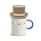 Carey Blue Lefty Mug - 14-oz - Mellow Monkey