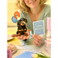 Birthday Puppy - Freshcut Paper Mini Pop-Up Greeting Card - Mellow Monkey