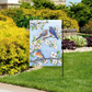 Dogwoods And Bluebirds Premium Grade Garden Flag - 12-1/2 x 18-in From Studio M - Mellow Monkey