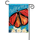 Welcome Monarch Garden Flag - 13-1/2 x 18-in From Studio M - Mellow Monkey