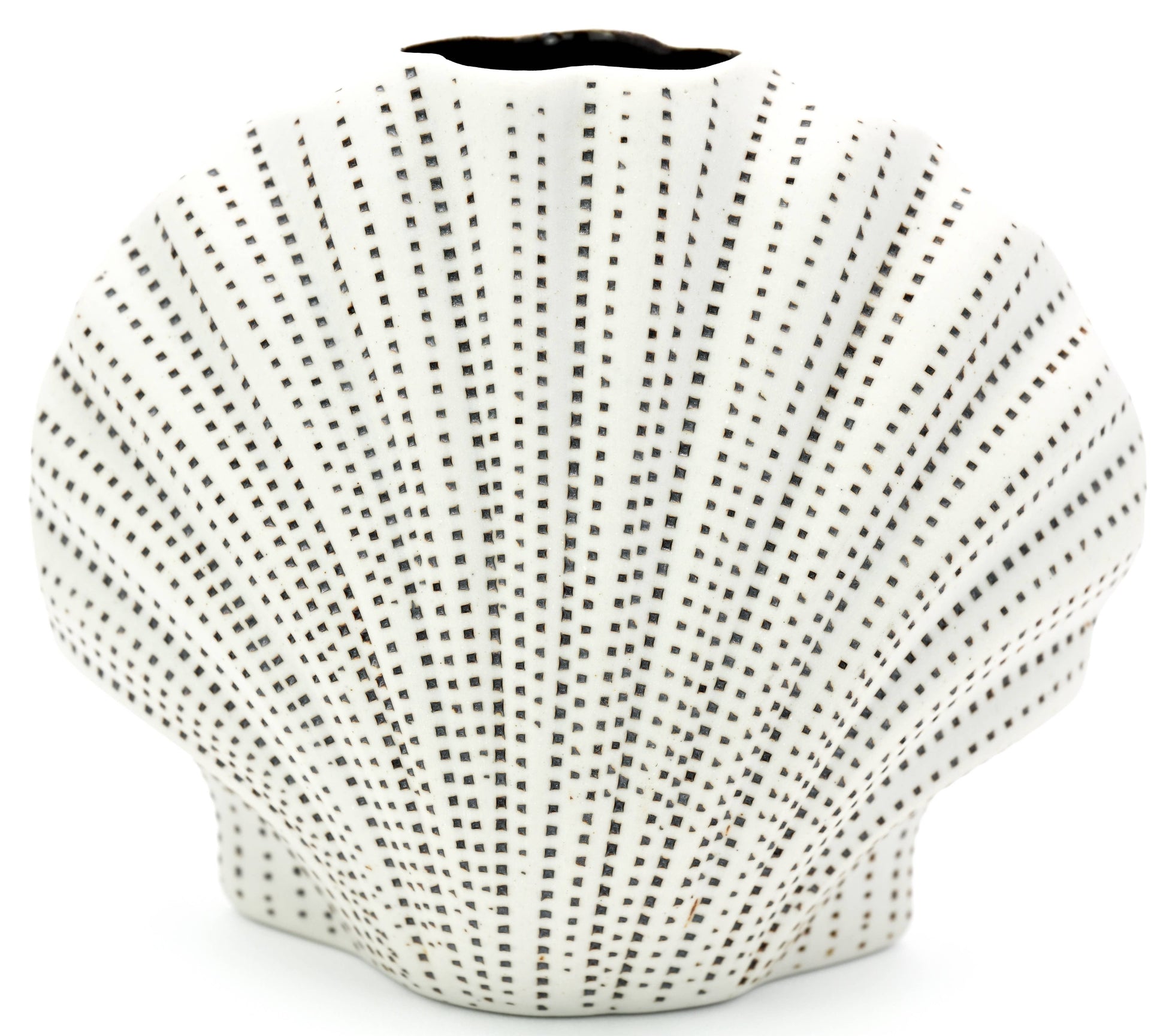 Shell Vase Mini S-Handcrafted Porcelain Bud Vase - Mellow Monkey