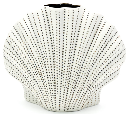 Shell Vase Mini S-Handcrafted Porcelain Bud Vase - Mellow Monkey