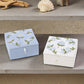 Hydrangea Small Jewelry Box With Beaded Tassel Puller - Mellow Monkey