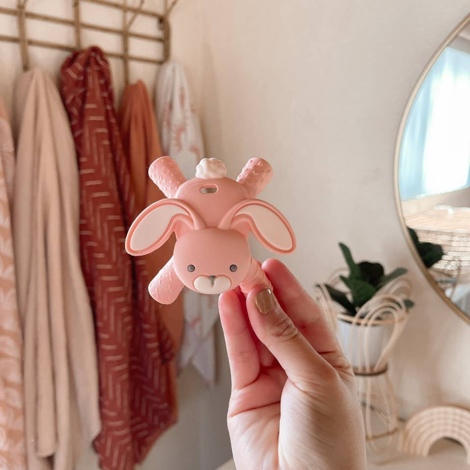 Ritzy Teether™ Baby Molar Teether - Bunny - Mellow Monkey