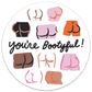 You're Bootyful Die Cut Sticker - Mellow Monkey
