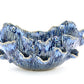 Giant Clam Ceramic Vase with Blue Effect - 9.5 x 8.9 x 4.6-in - Mellow Monkey
