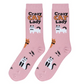 Crazy Cat Lady - Women's Crew Socks - Mellow Monkey