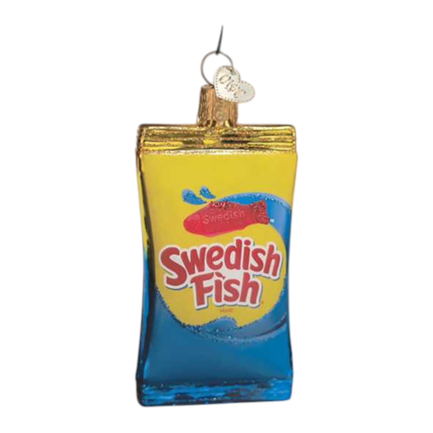 Swedish Fish - Old World Christmas Blown Glass Holiday Ornament - Mellow Monkey