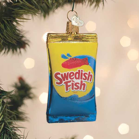 Swedish Fish - Old World Christmas Blown Glass Holiday Ornament - Mellow Monkey
