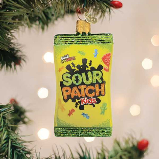 Sour Patch Kids - Old World Christmas Blown Glass Holiday Ornament - Mellow Monkey