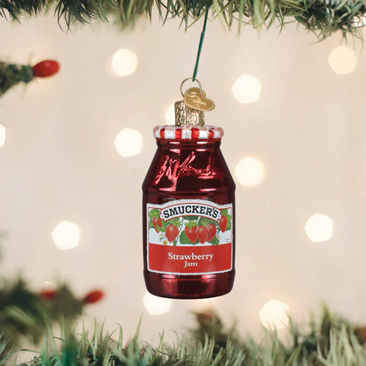 Smucker's Strawberry Jam - Old World Christmas Ornament