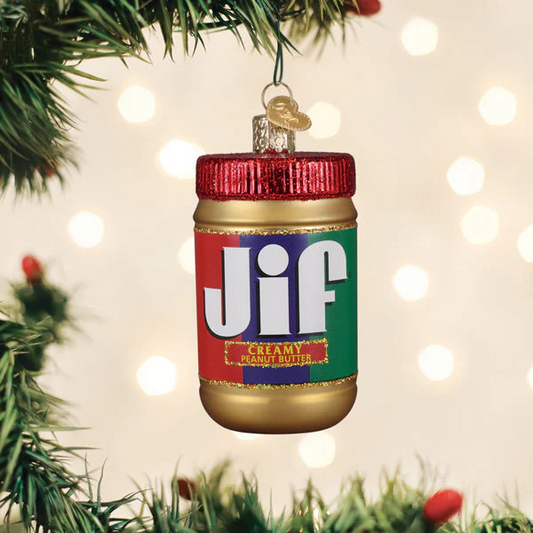 JIF Peanut Butter - Old World Christmas Ornament