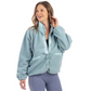 Slouchy Mint Fleece Snap Up Jacket - Mellow Monkey