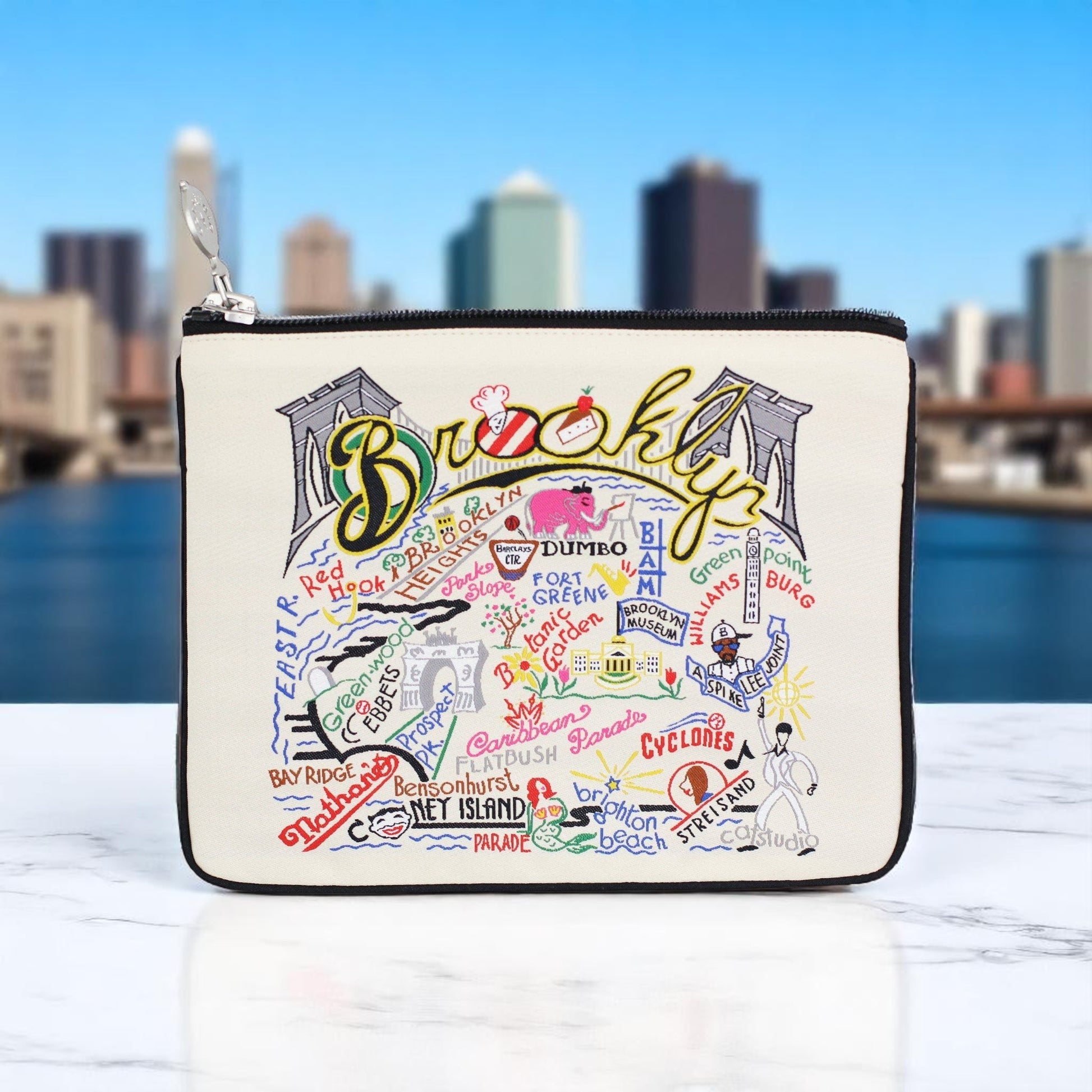 Brooklyn Zip Pouch - Mellow Monkey