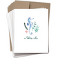 A Little Note Boxed Notecard - Seahorse - Set of 10 - Mellow Monkey