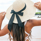 Packable Straw Beach Hat - Mellow Monkey