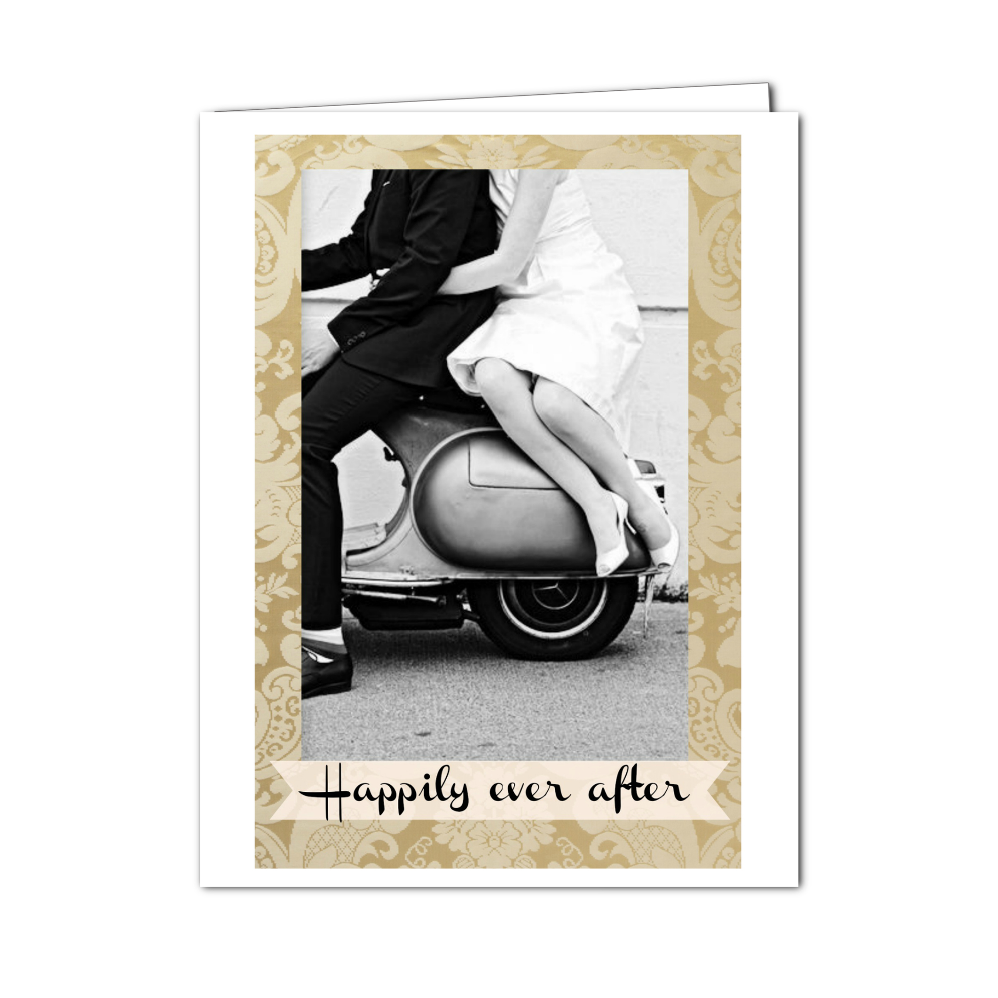 Happily Ever After - Love Wedding Anniversary Card - Mellow Monkey