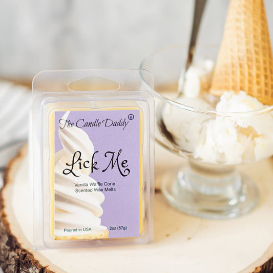 Lick Me - Vanilla Waffle Cone Ice Cream Scented Wax Melt