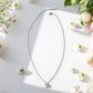 Silver Bee Pendant Necklace - Mellow Monkey