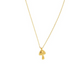Gold Mushroom Pendant Necklace - Mellow Monkey