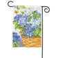 Hydrangea Basket Garden Flag - 10 x 14-in From Studio M - Mellow Monkey