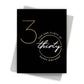 Flirty Thirty – Age and Milestone Card - Mellow Monkey