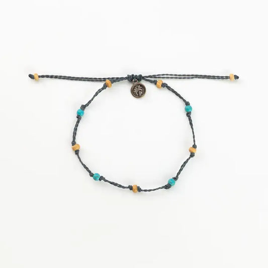 Oberoi Beach Bracelet -Grey - Mellow Monkey