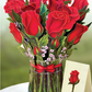 Red Roses - Pop-Up Flower Bouquet Greeting Card - Mellow Monkey