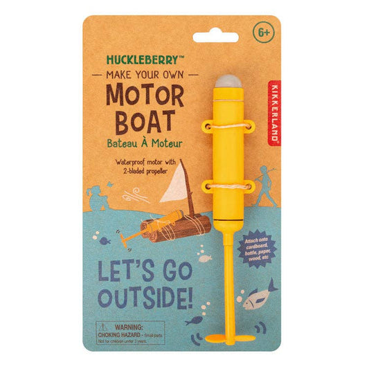 Huckleberry Make Your Own Motor Boat - Mellow Monkey