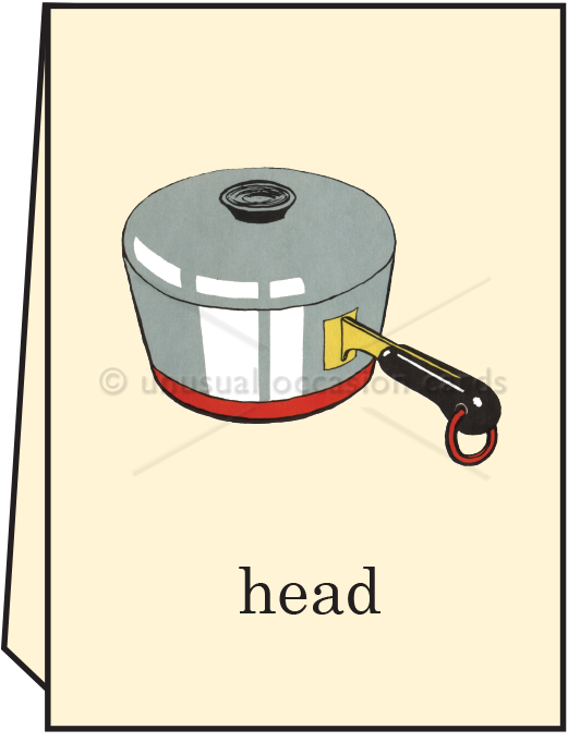 Pot Head - Greeting Card - Mellow Monkey