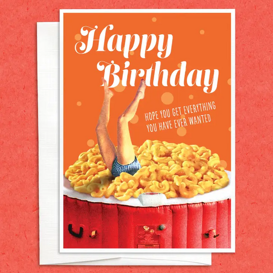 Mac & Cheese - Birthday Card - Mellow Monkey
