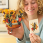 Freshcut Mini Golden Harvest Pop-Up Bouquet & Greeting Card - Mellow Monkey