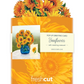 Mini Sunflowers - FreshCut Paper Pop-Up Card - Mellow Monkey