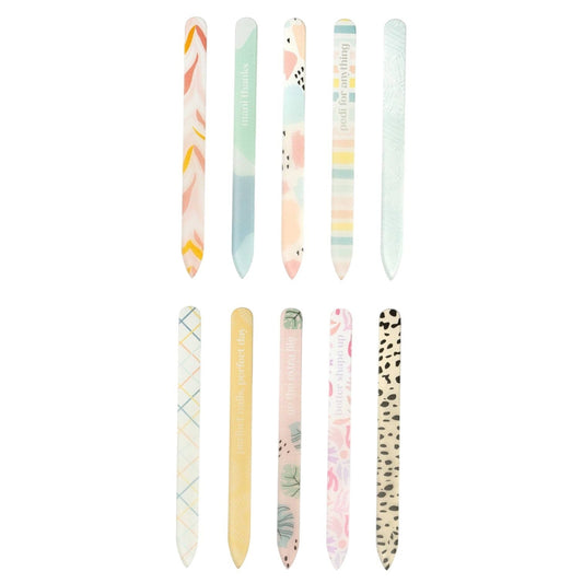 Lemon Lavender Glass Nail Files
