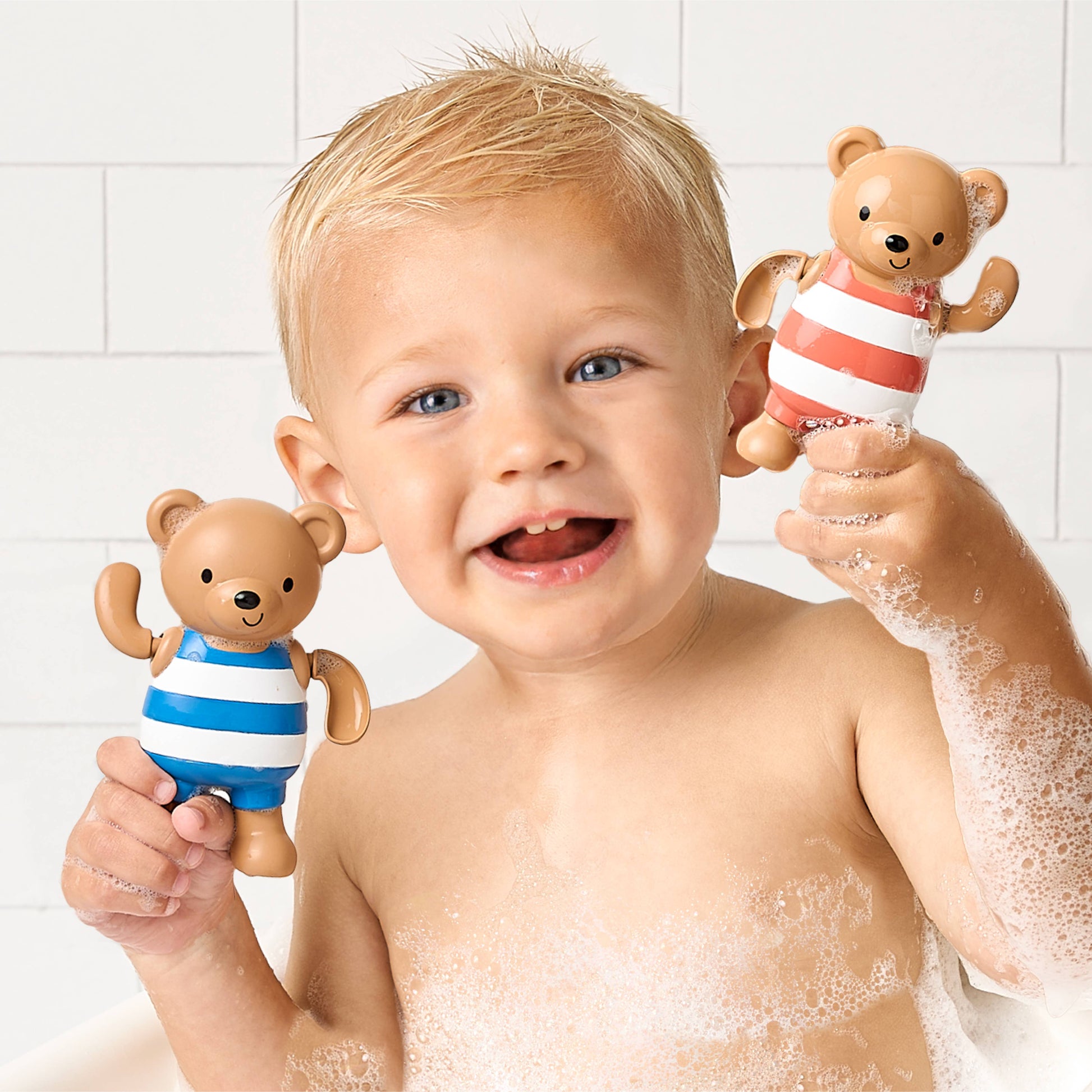 Bear Silly Swimmers™ - Bath + Water Toy - Mellow Monkey