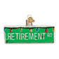 Happy Retirement - Old World Christmas Blown Glass Holiday Ornament - Mellow Monkey