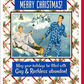 Gay & Reckless Abandon - Christmas Card: 6 per style - Mellow Monkey