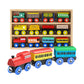Wooden Train - Set of 12 Pieces