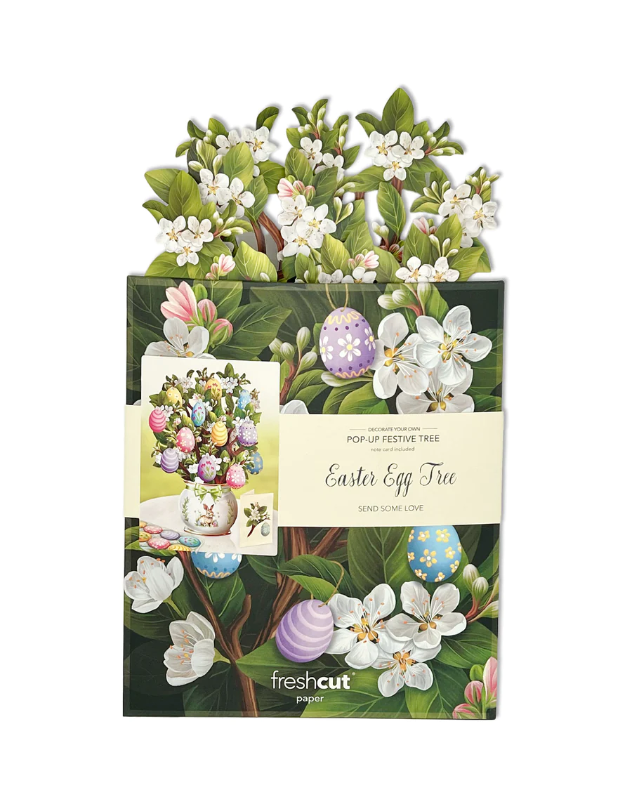 Easter Egg Tree - Pop-Up Greeting Card - Mellow Monkey