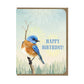 Western Bluebird - Birthday Greeting Card - Mellow Monkey