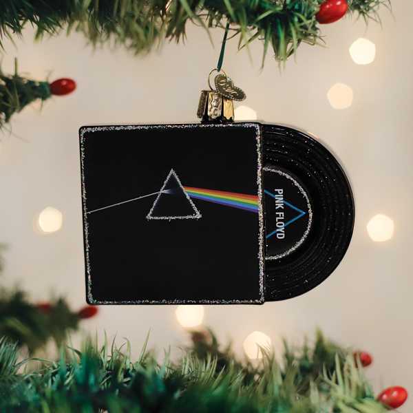 The Dark Side Of The Moon - Old World Christmas Blown Glass Holiday Ornament - Mellow Monkey