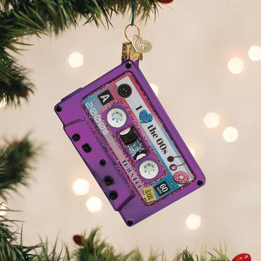 I Love The 00S - Old World Christmas Blown Glass Holiday Ornament - Mellow Monkey