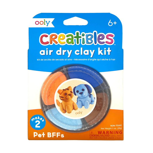 Pet Pals - Creatibles Air Dry Clay BFFs Kit - Mellow Monkey