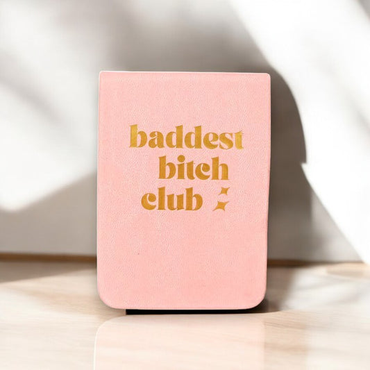 Baddest Bitch Club - 4-1/2-in Leatherette Journal